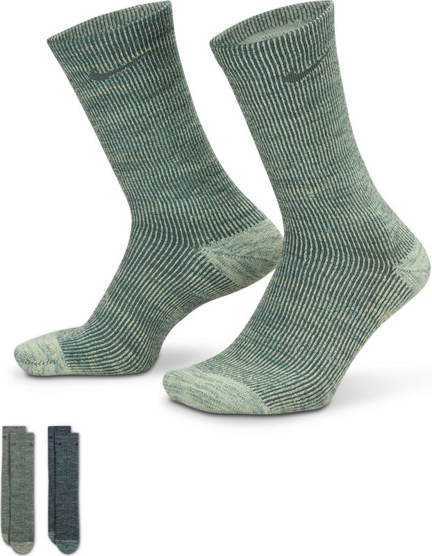 Nike Everyday Cushioned crew sokken (2 paar) - Meerkleurig