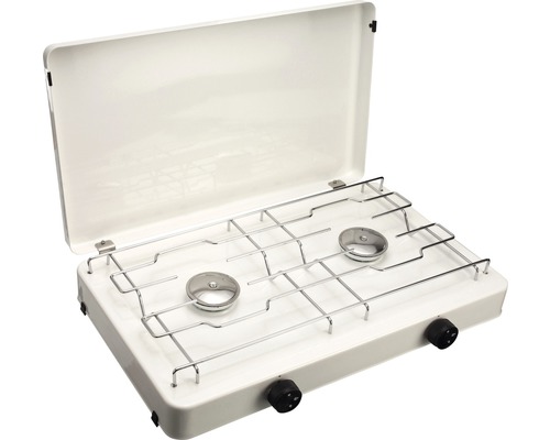 Capri gasgrill/kooktoestel, 2 branders