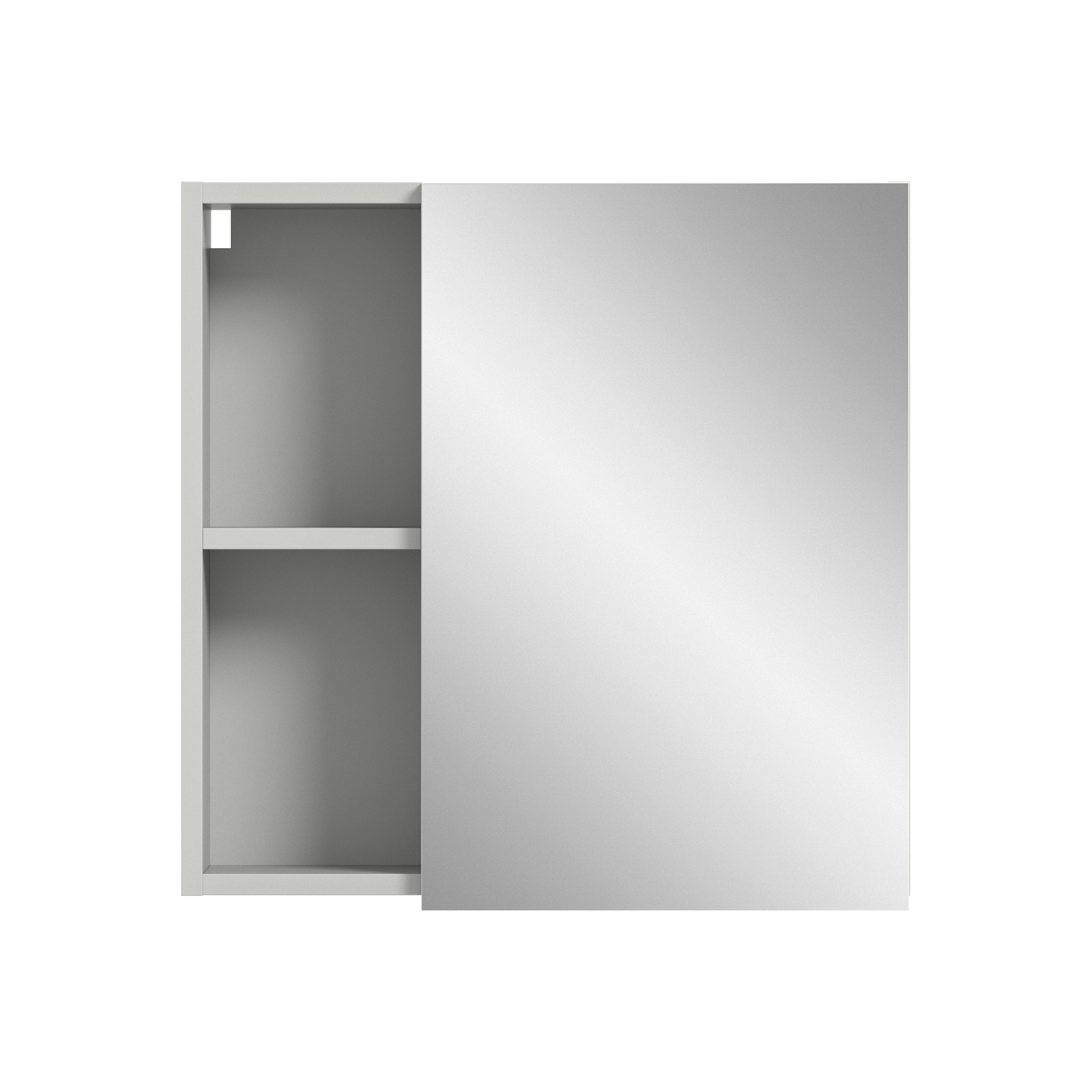 Spiegelschrank COPA - hellgrau - 55 cm