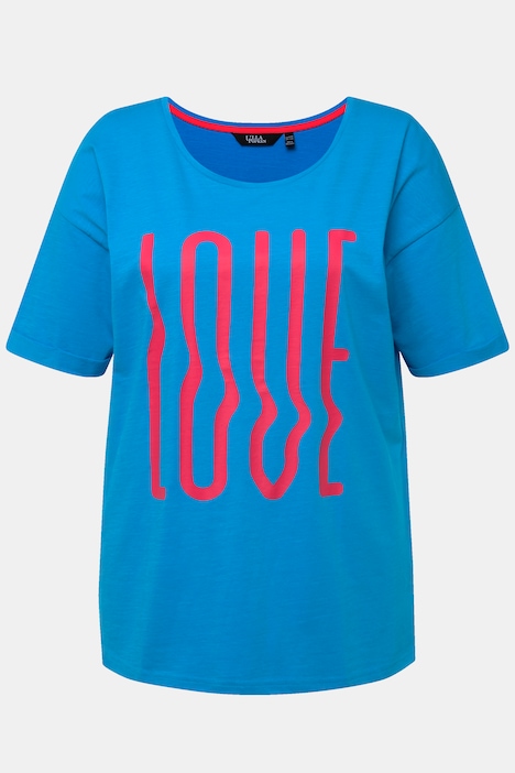 T-Shirt, LOVE, Oversized, Rundhals, Halbarm