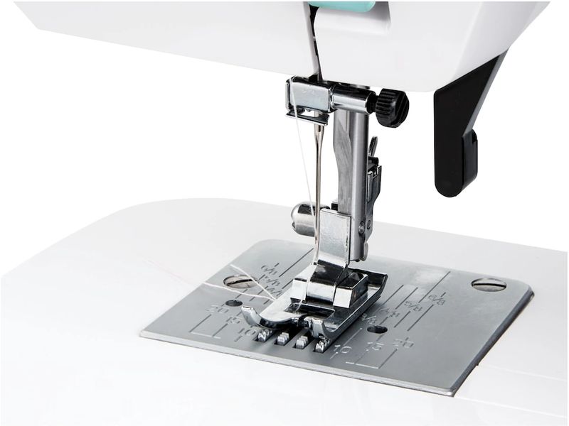 Medion Nähmaschine Life SM70 Weiss/Türkis Nähmaschine mit einer Motorleistung von 70 Watt