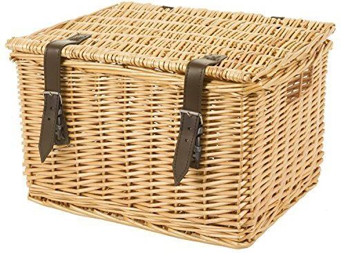 M-Wave - Universele Rieten Mand - Bruin - Handgemaakt - 40 x 33 x 25 cm
