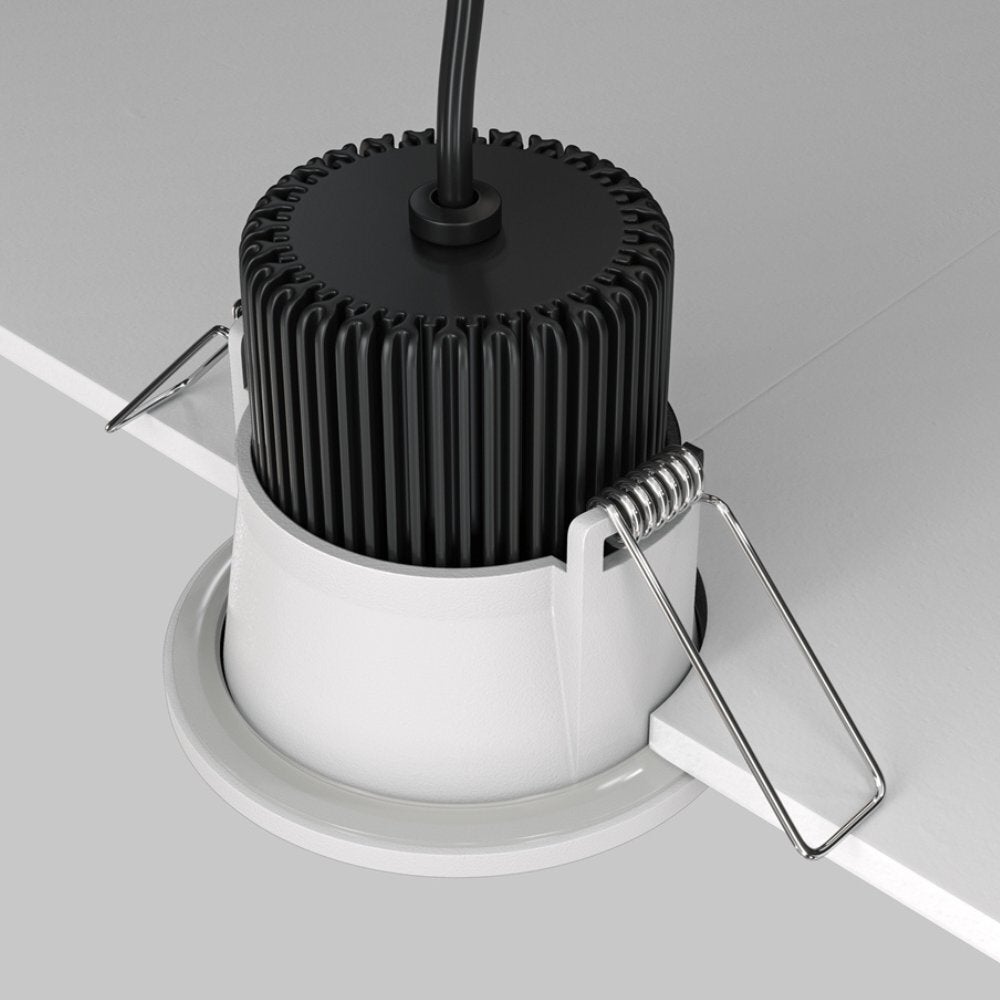 LED inbouw plafondspot Zoom in wit 6W 480lm IP65 4000K