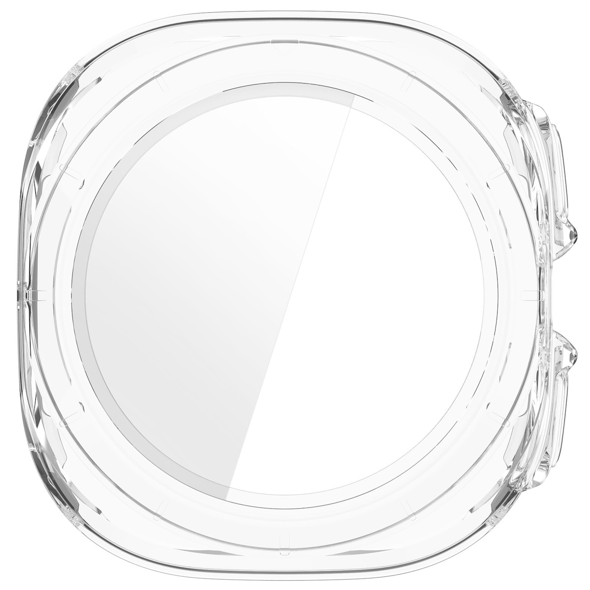 Samsung Watch Ultra 47mm veske med integrert skjermbeskytter Gjennomsiktig