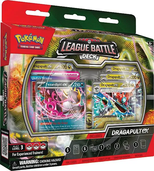 Pokemon TCG: League Battle Deck Dragapult ex trading card set