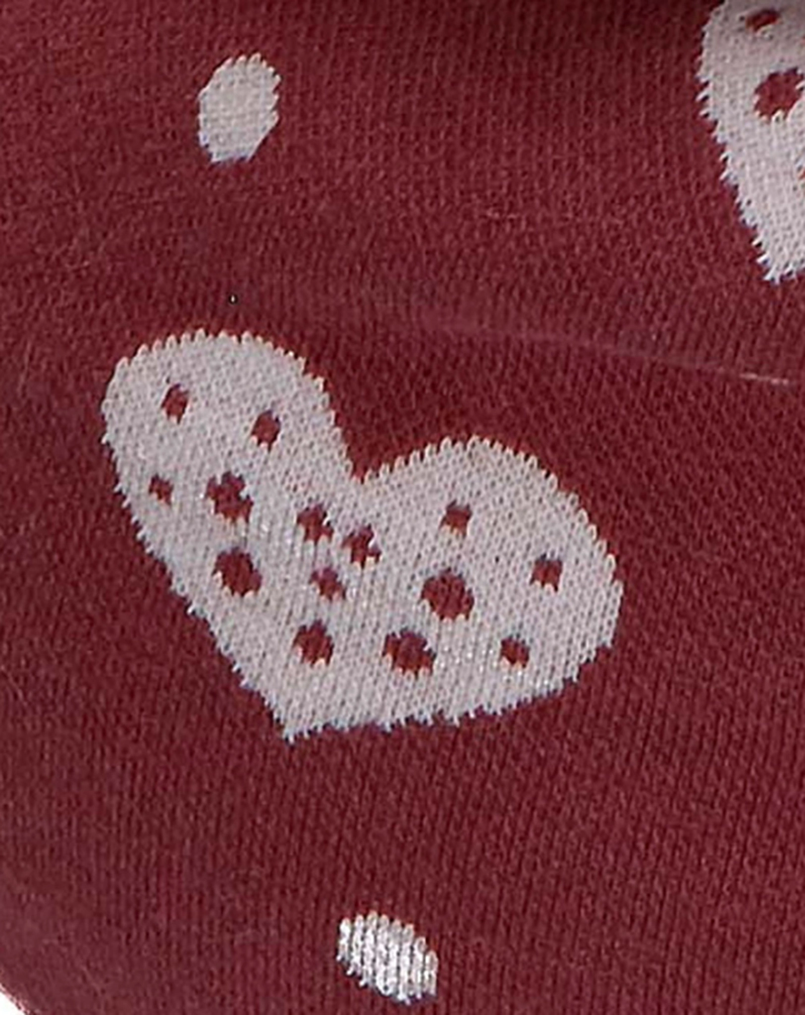 Beanie SLOUCH HEARTS in pink