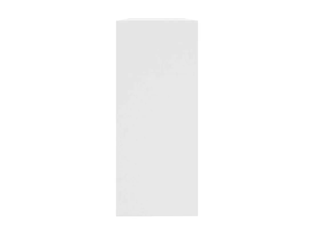 Bibliothèque/Séparateur de pièce Blanc 100x30x72 cm
