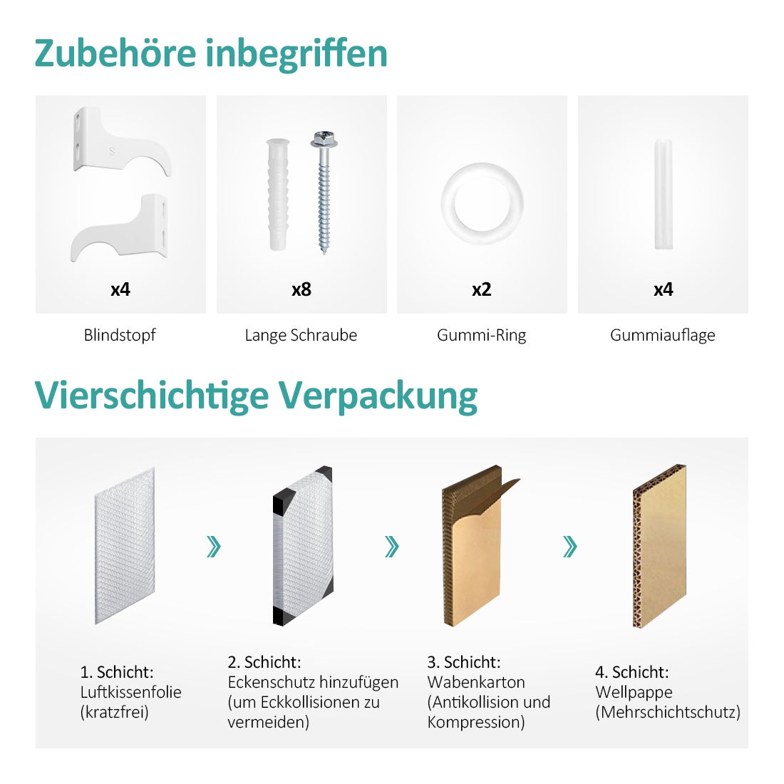 EMKE Flat Radiator, Design Paneelradiator, Horizontaal, Enkellaags, Zijaansluiting, 63x85cm, 618W, Wit