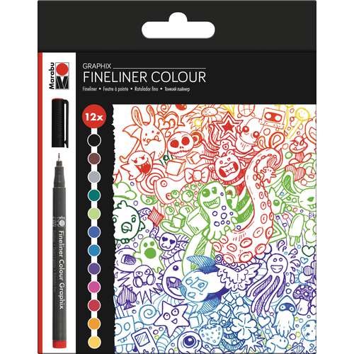 Marabu Fineliner Colour Graphix Set