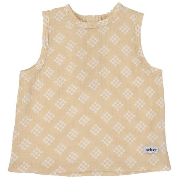 LodgerLodger   Tank Top Tribe Muslin sand 62