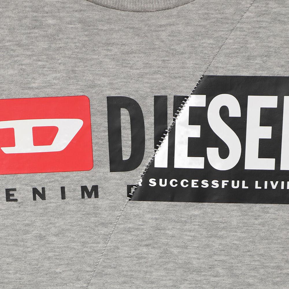 Diesel T-shirt Gris Bébé Garçon Diesel Maglietta
