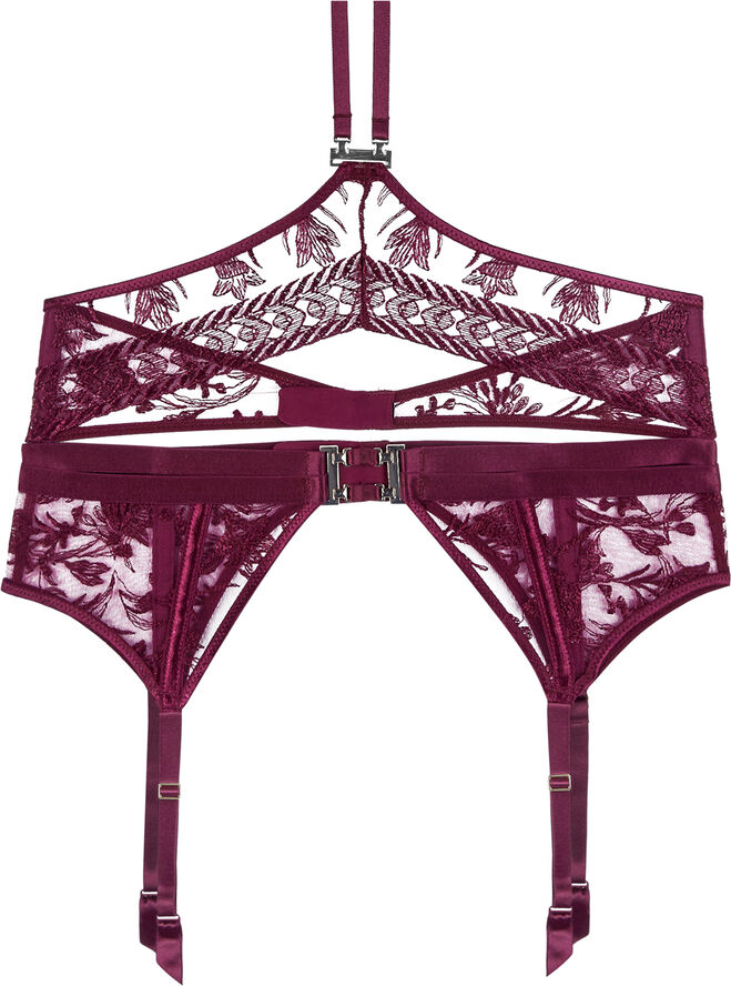 Aubade PORTE JARRET MA Crimson red