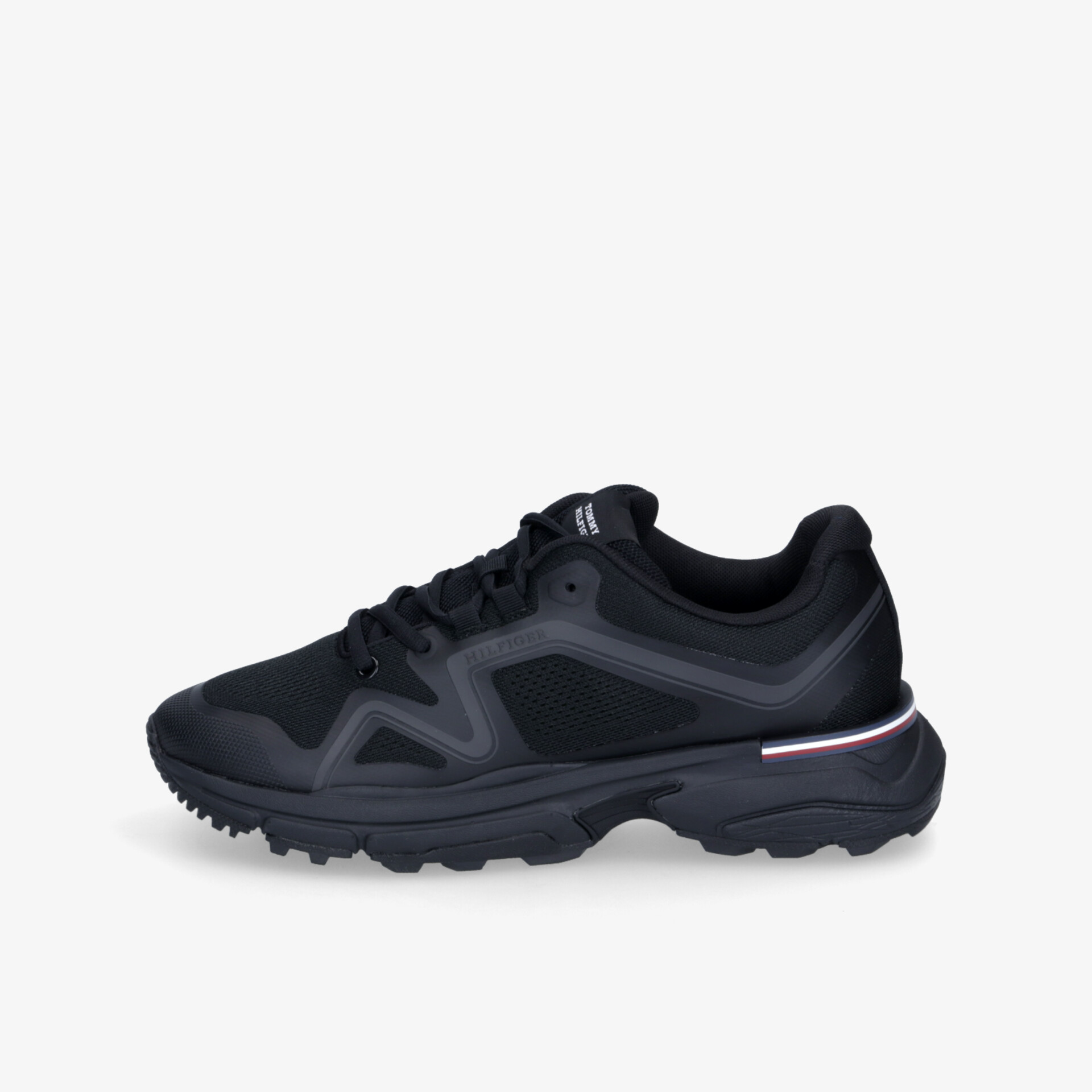 TOMMY HILFIGER Herren Sneaker Low schwarz
