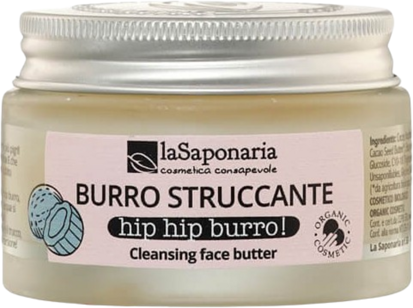 La Saponaria  Abschminkbutter Hip Hip Burro, 45 ml