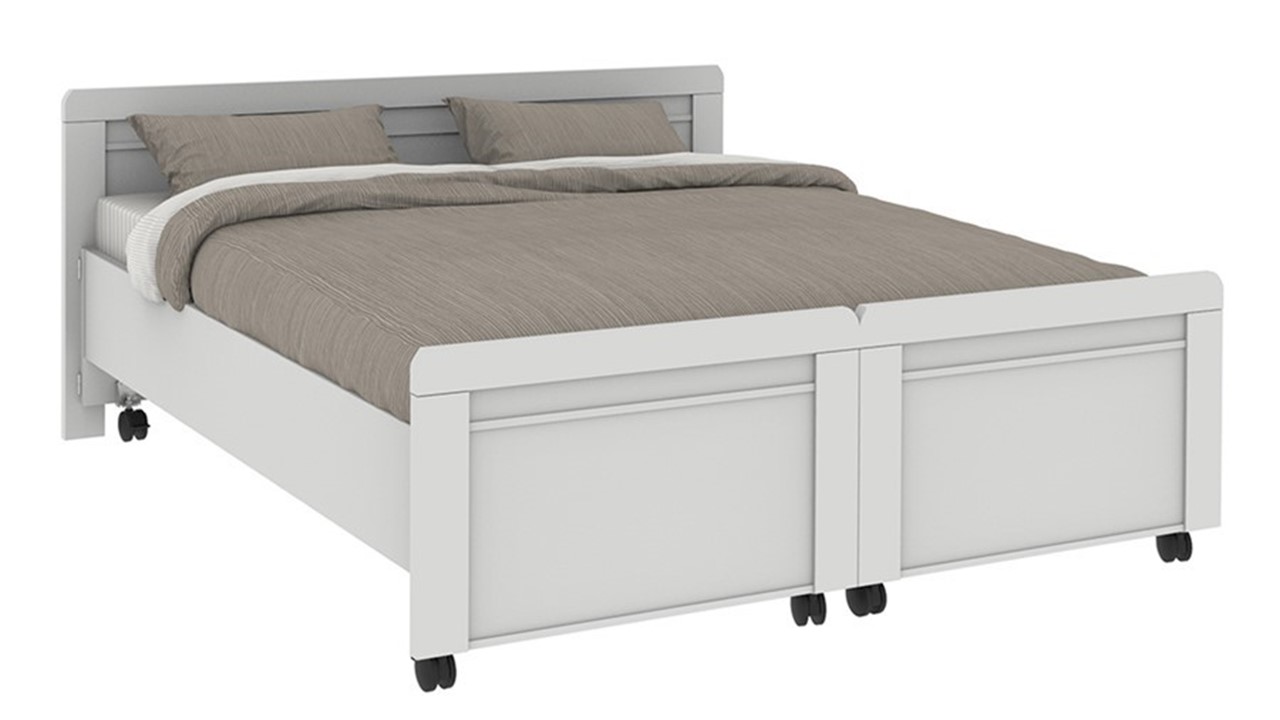 Bed Bienne Tradi uitrijdbaar alpine wit