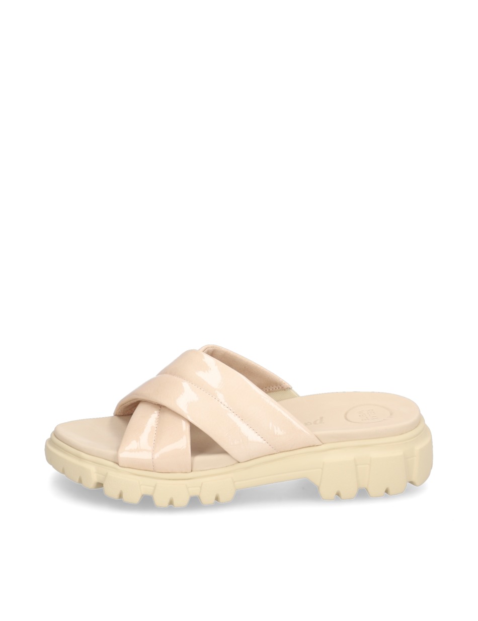 Lackleder Pantoffel