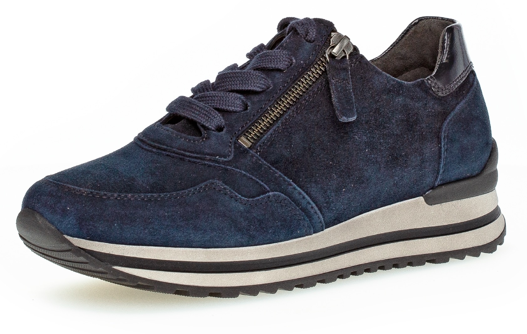 Gabor Keilsneaker »Turin«  , Freizeitschuh, Halbschuh, Schnürer, gepolsterter Schaftrand, H-Weite