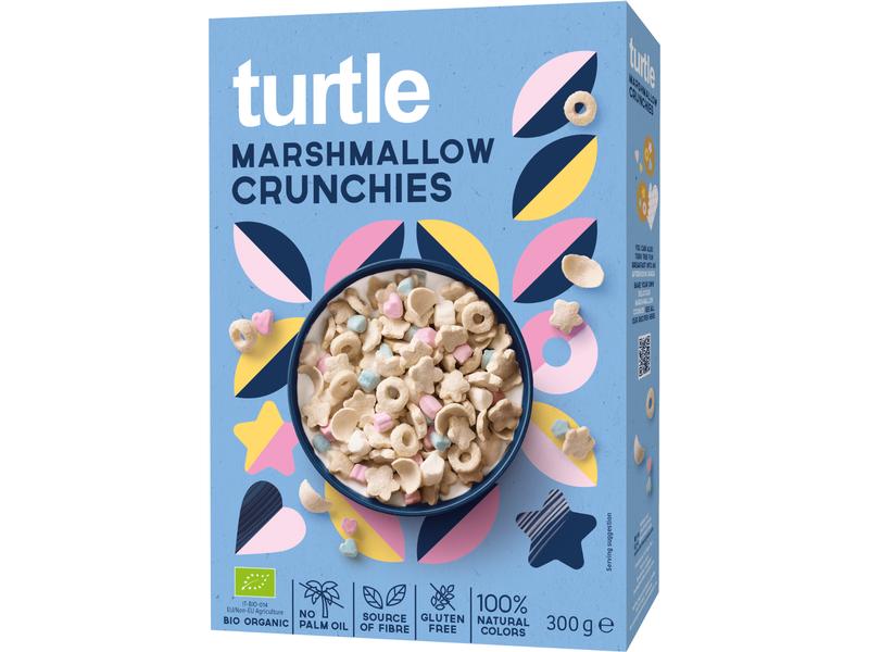 turtle Cerealien mit Marshmallows 300 g Glutenfreie Frühstückscerealien in Bio-Qualität
