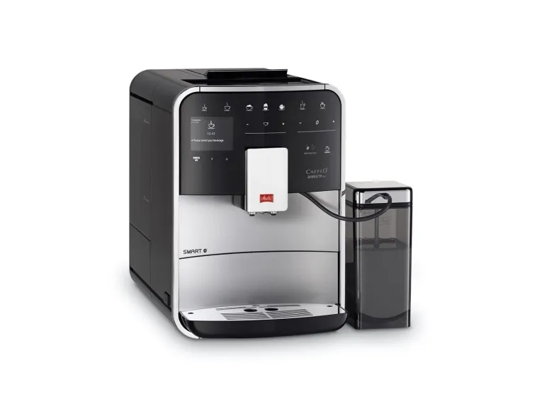 Melitta CAFFEO Barista TS Smart - Automatisk kaffemaskine med mælkeskummer - 15 bar - sølv