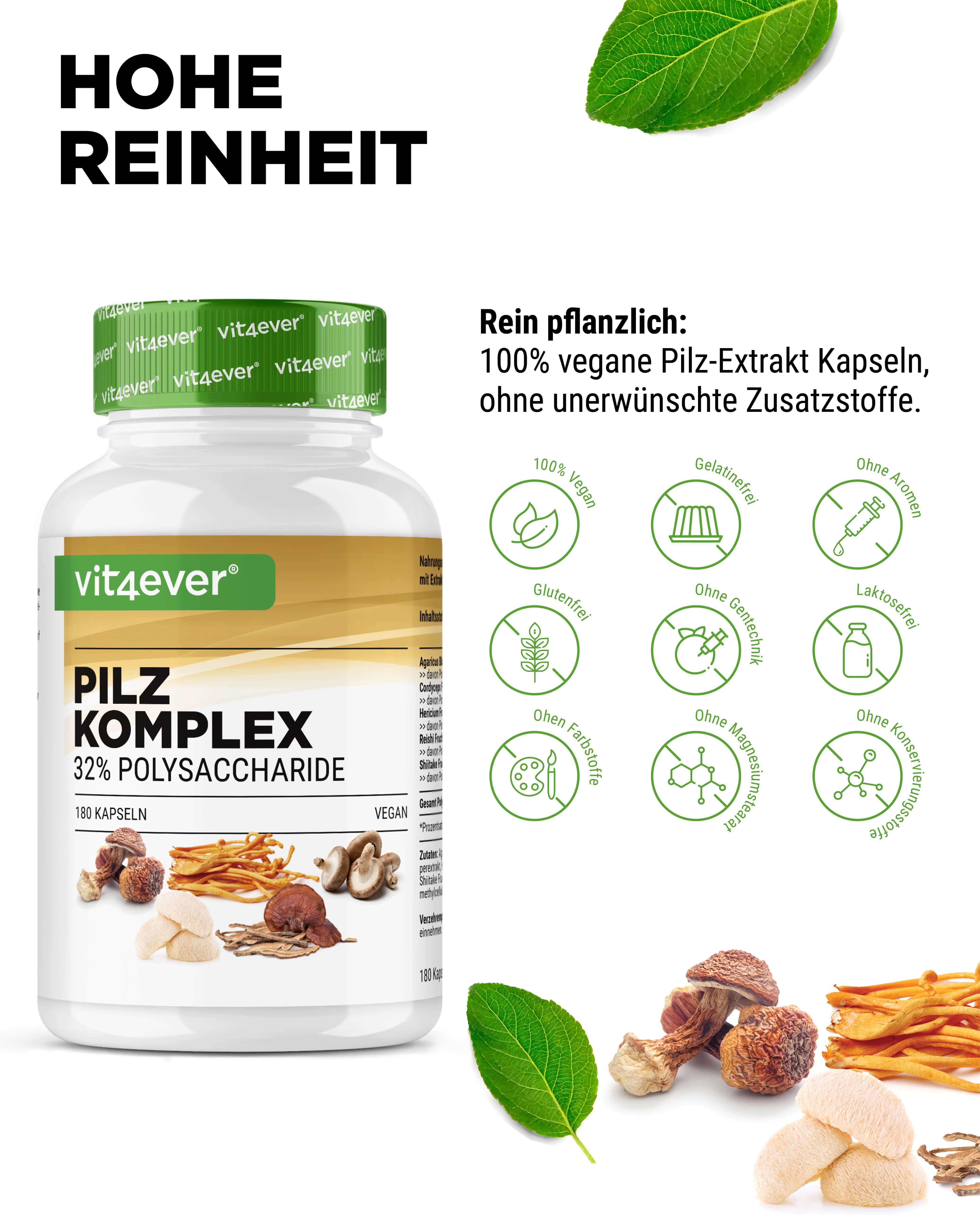 Vit4ever Pilz Komplex