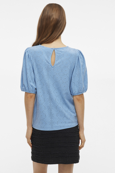 Vila blauwe dames t-shirt