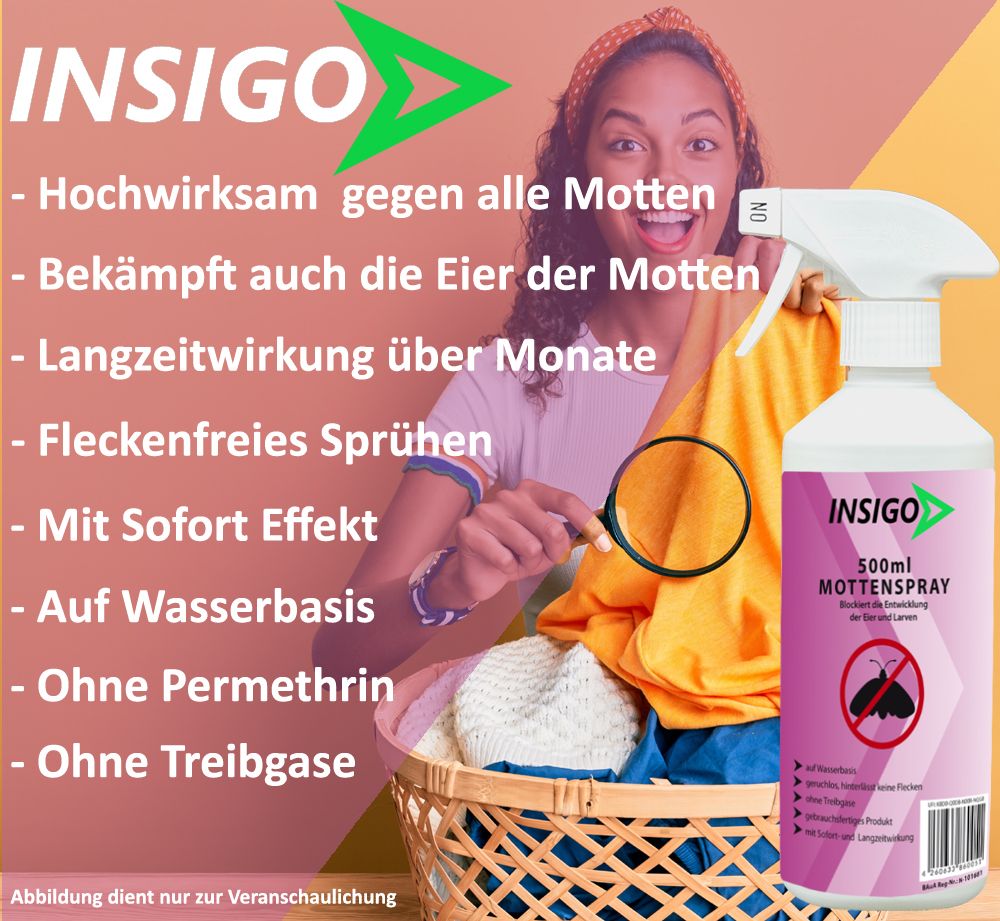 INSIGO Mottenspray