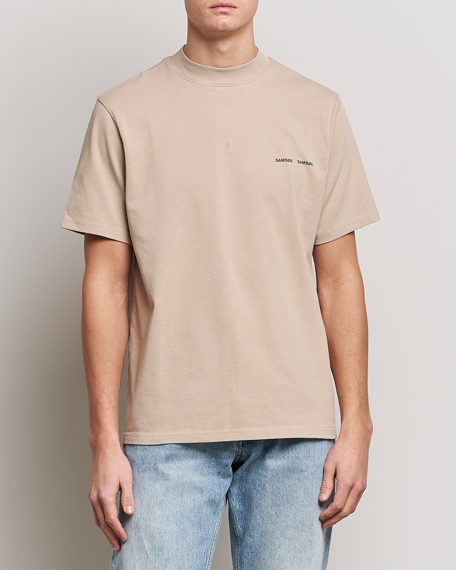 Samsøe Samsøe Norsbro Organic Cotton Tee Pure Cashmere