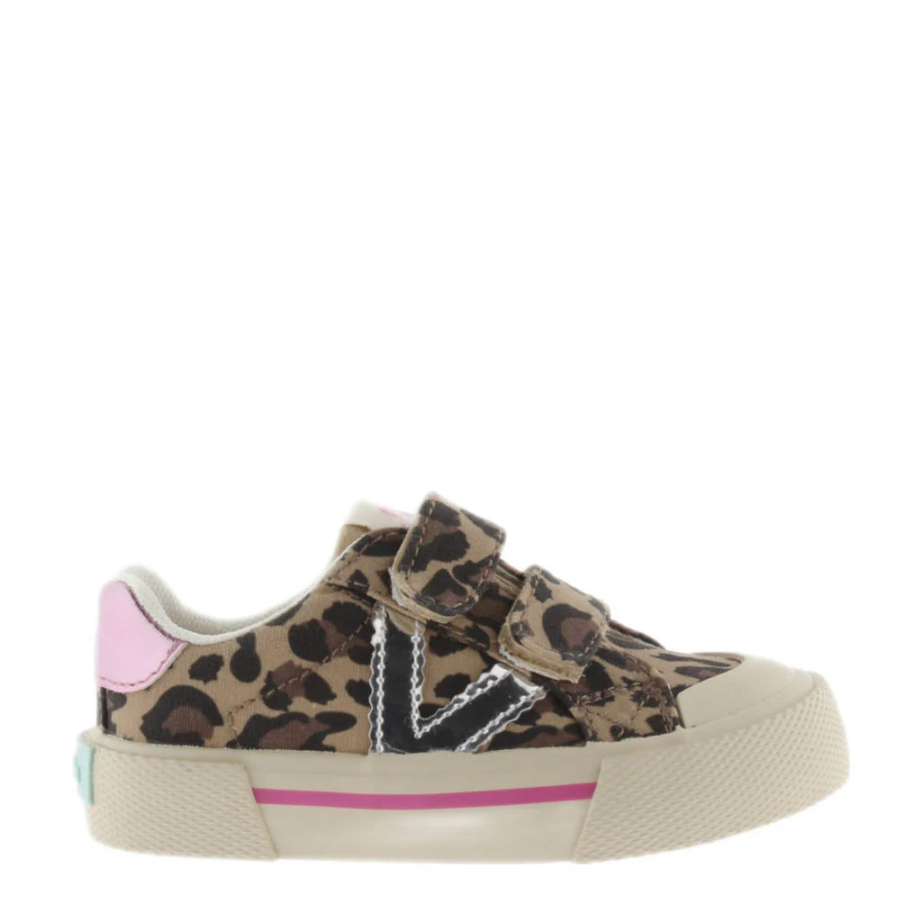 Victoria Tribu Tiras Lona Printssneakers beige/zwart