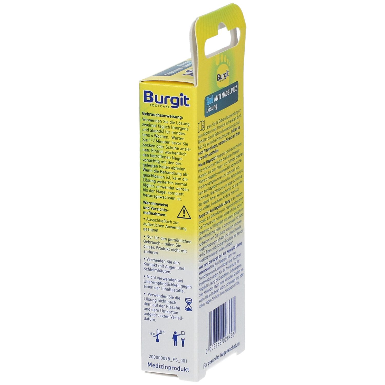 Burgit 2 in1 Anti Nagelpilz Lösung