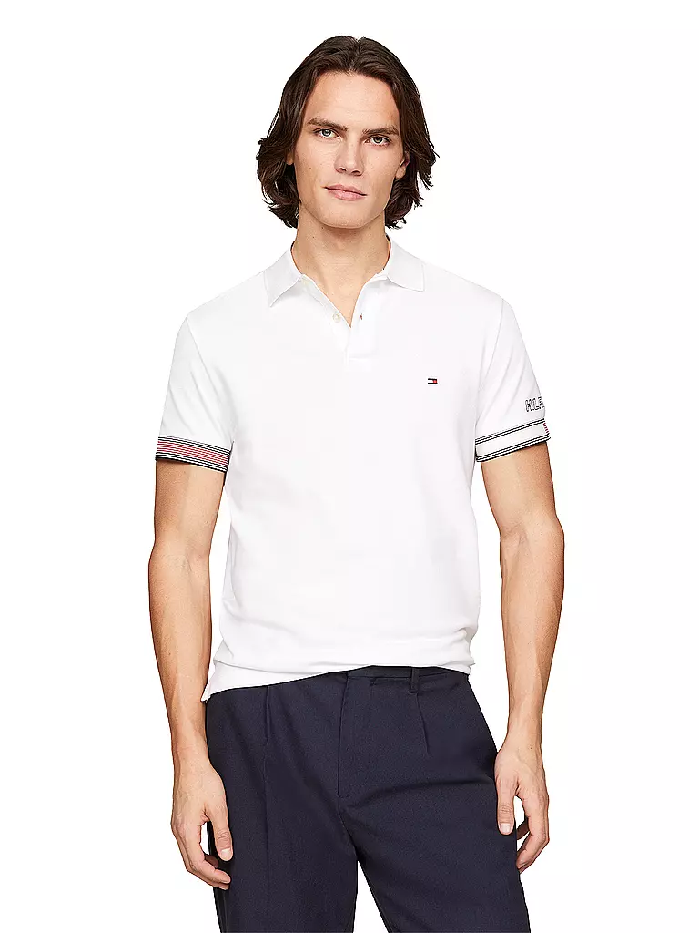 TOMMY HILFIGER Poloshirt  weiss