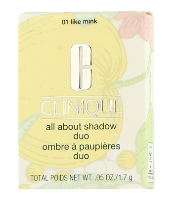 Clinique All About Shadow Duo 01 Like Mink 1,7g