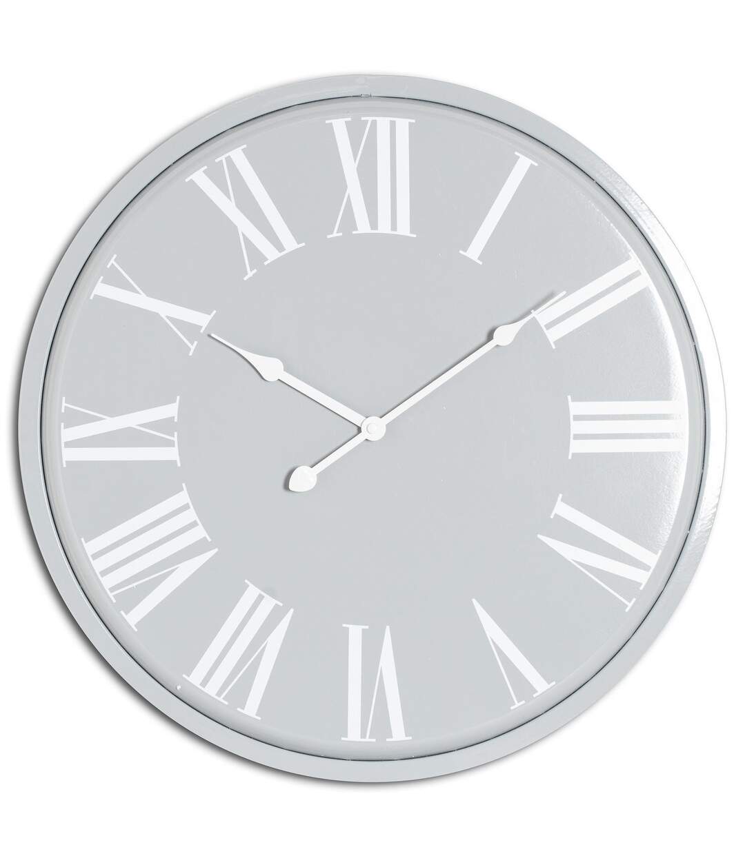 Hill Interiors - Horloge murale ROTHAY (Gris) (49 cm x 4 cm x 49 cm) - UTHI4481