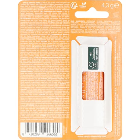 Læbepomade m. C-vitamin m. SPF 30