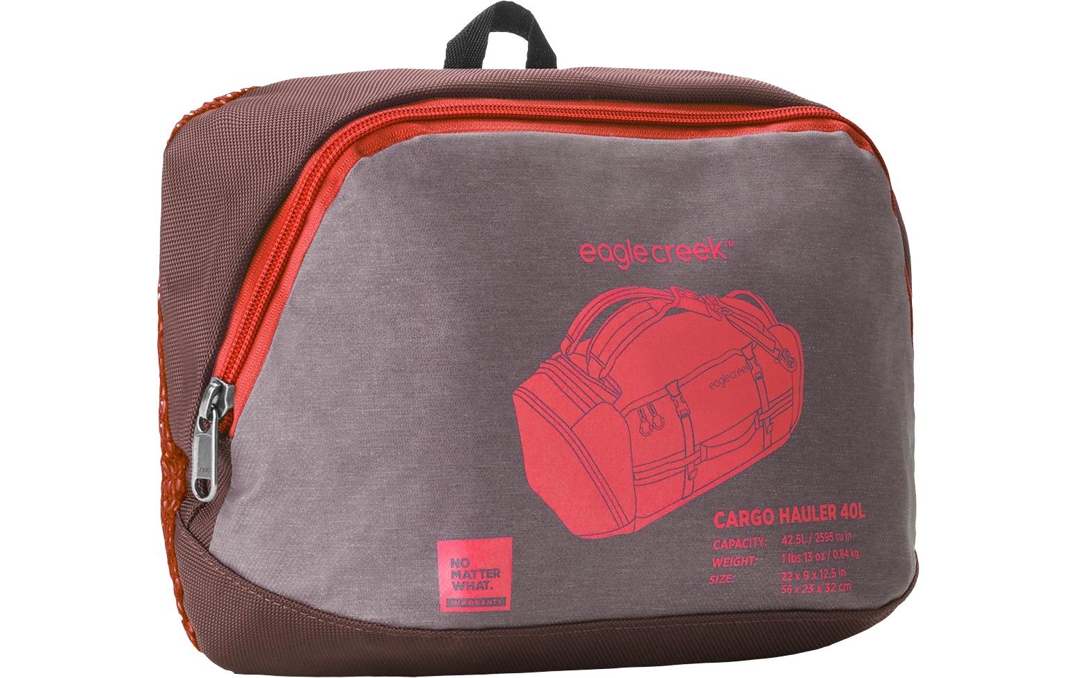 Duffle Bag Cargo Hauler 40 l Dunkelrot<br>Wasserabweisender Dufflebag