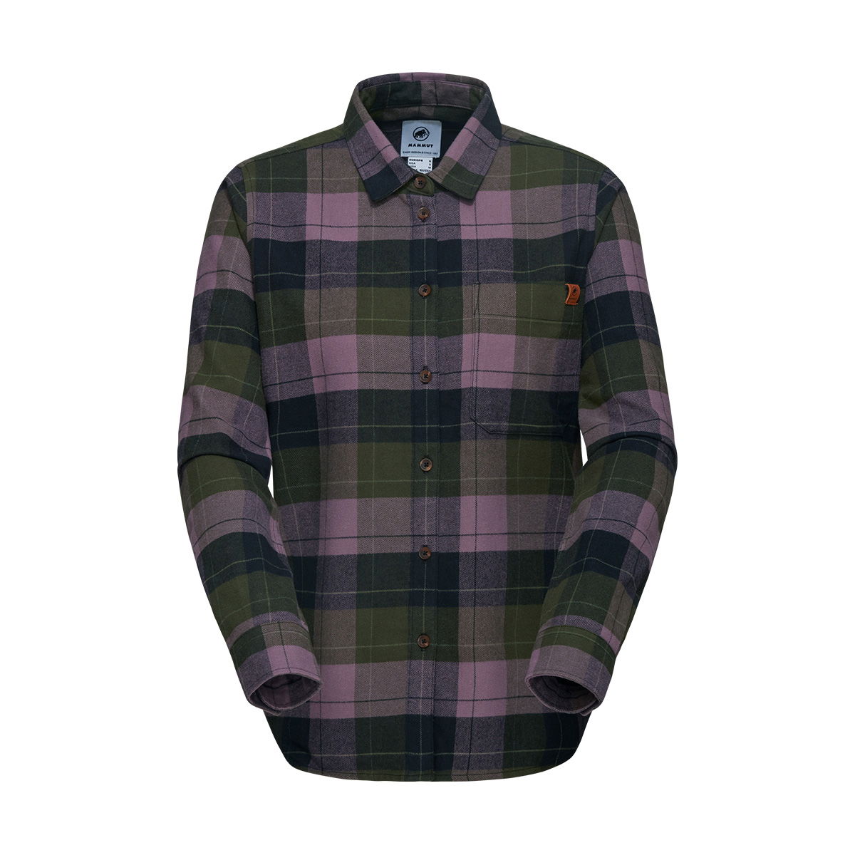Mammut Trovat LS Skjorte, dame (Flux/Dark/Marsh)