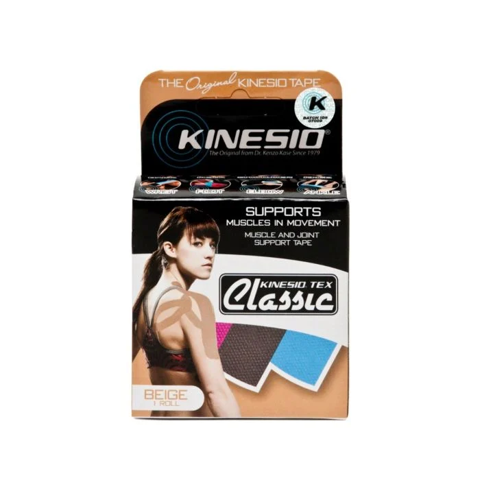 Sports Pharma Unisex Sportspleje Kinesio Tex Classic 5cm x 4m Brun