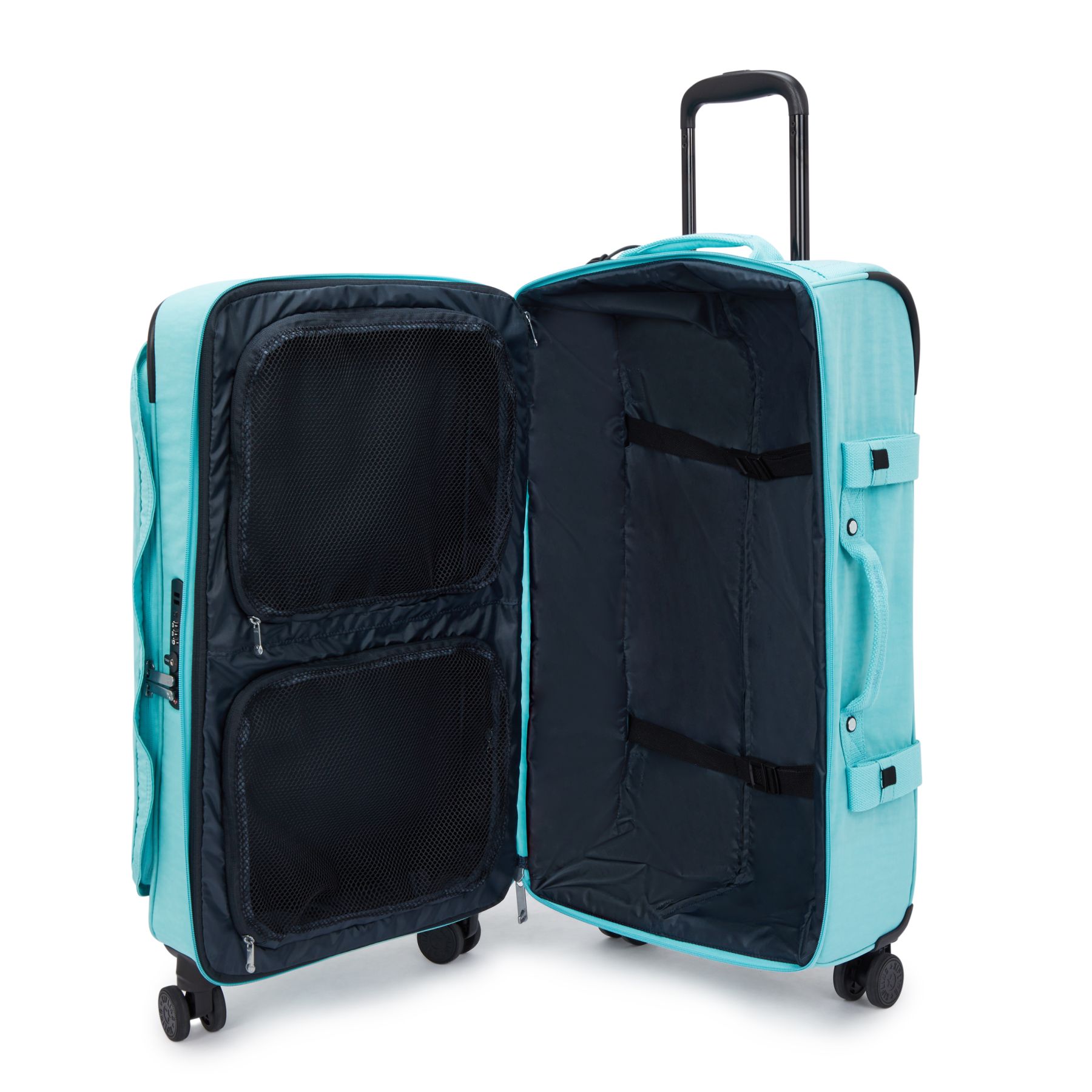 SPONTANEOUS M Valise de taille moyenne à 4 roues - Deepest Aqua