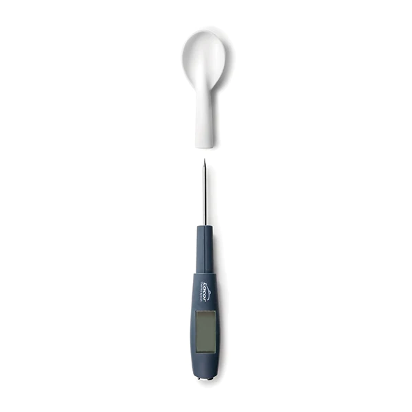 Cuillère silicone avec thermomètre à sonde Lacor