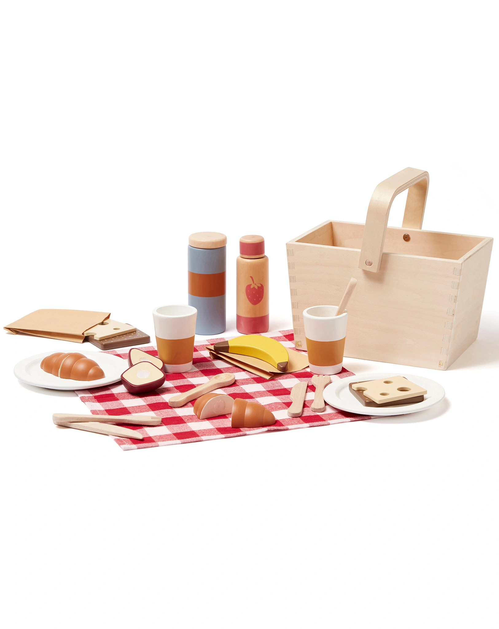 Picknick-Spielset SNACK TIME 24-teilig in bunt