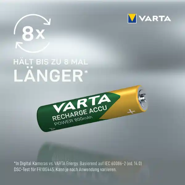 Recharge Accu Power AAA