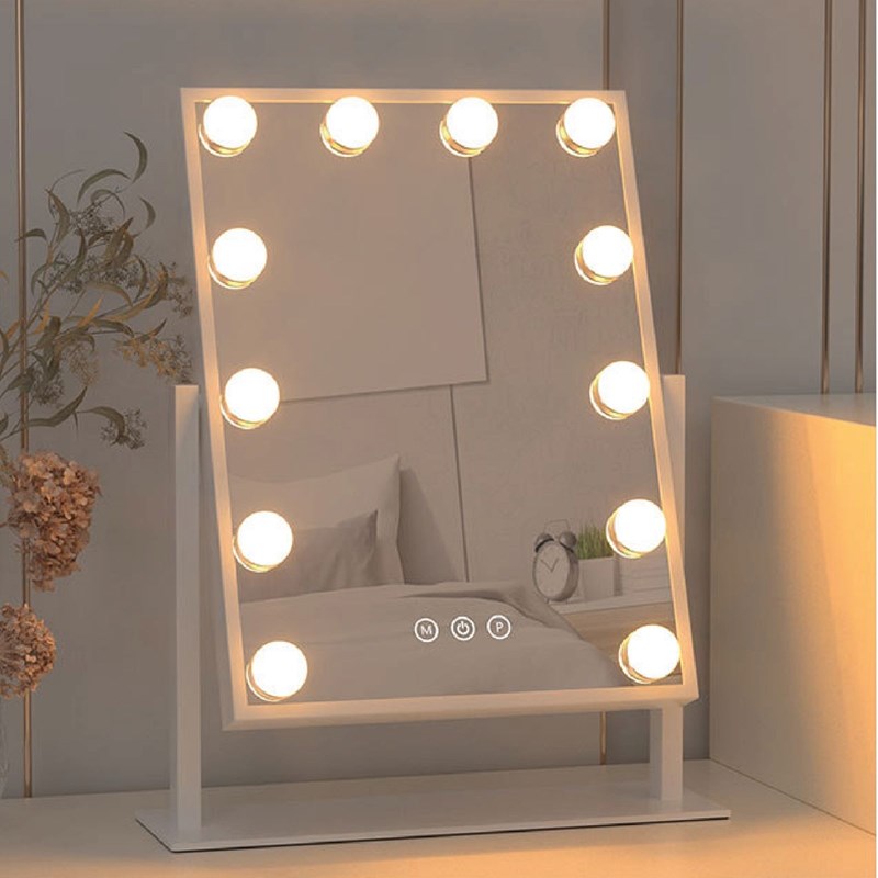 UNIQ<br>Makeup spejl New York 12 led