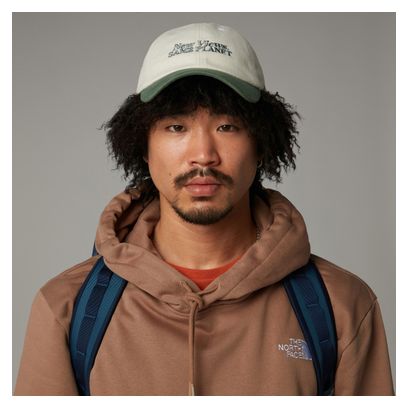Casquette The North Face Norm Beige/Vert Unisexe