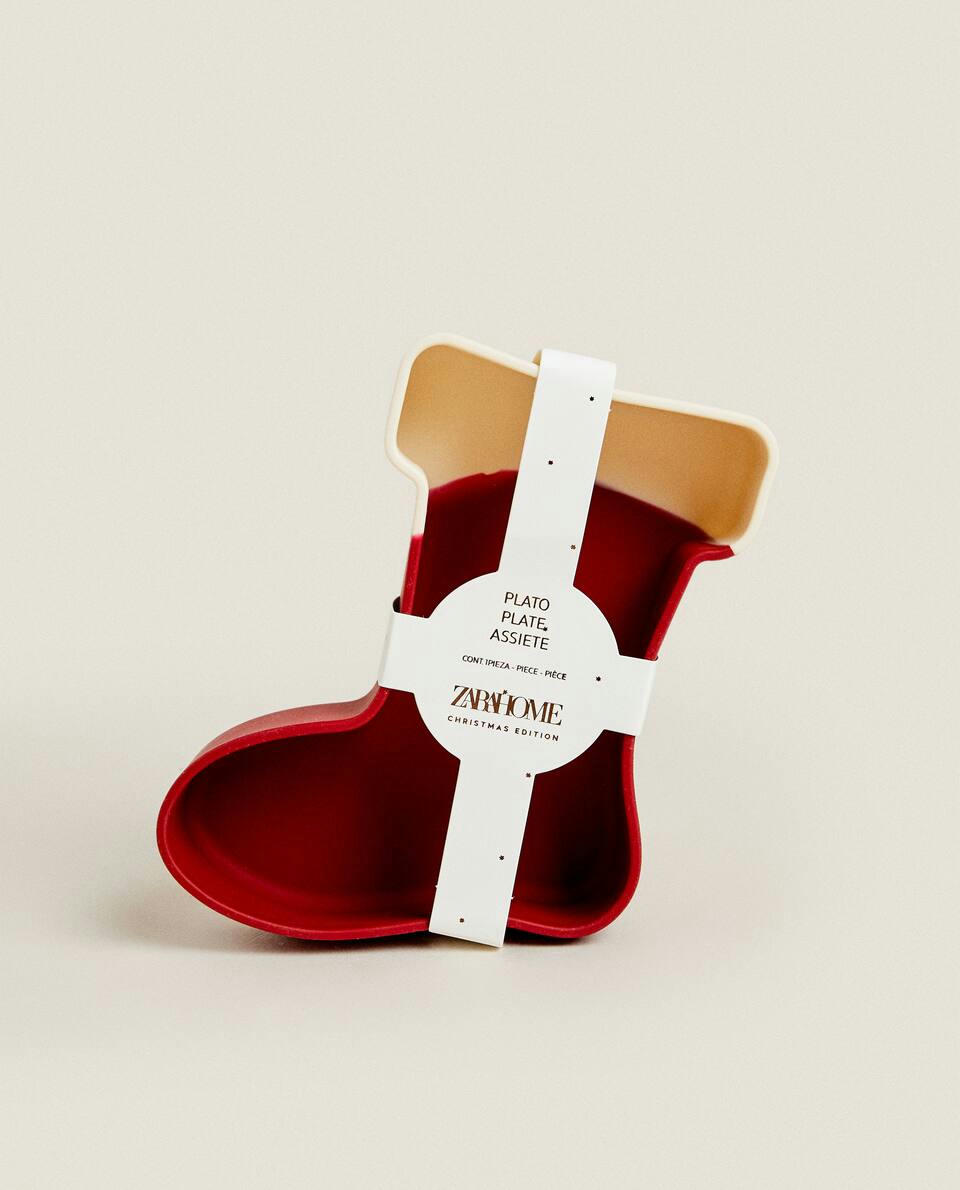 PLACA DE BOTA DE NATAL DE SILICONE