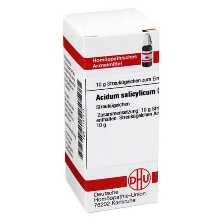 DHU Acidum salicylicum D 12 Globuli, 10 g