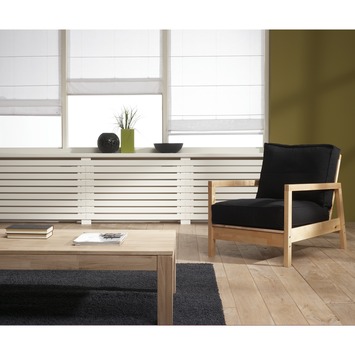 CanDo radiatorpaneel Burton Wit MDF 100x60 cm