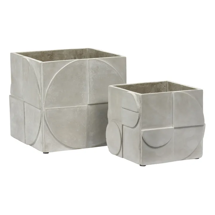 Serax Cache pot Seventies en béton  | Gris
