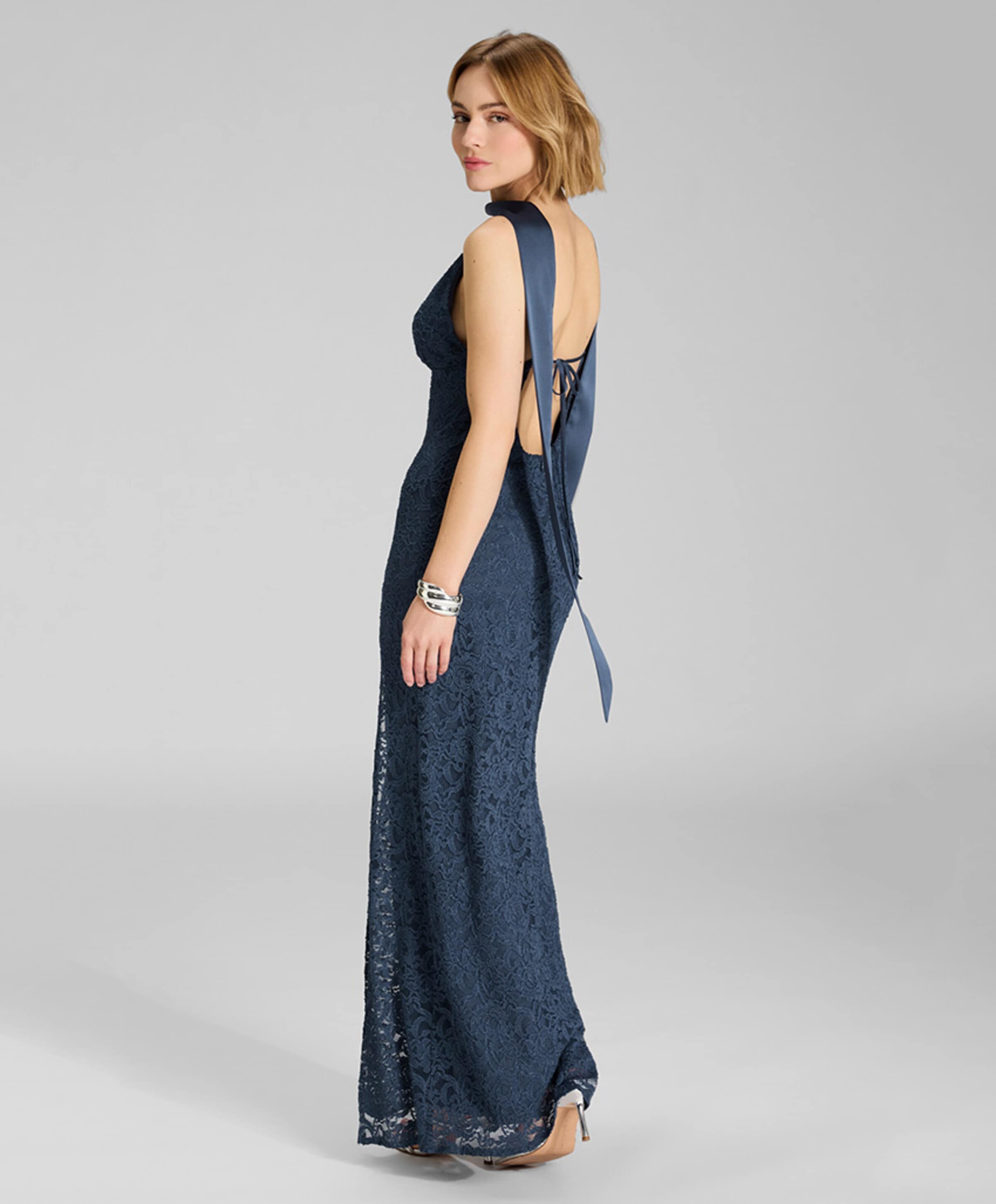 Swing Dames jurk blauw