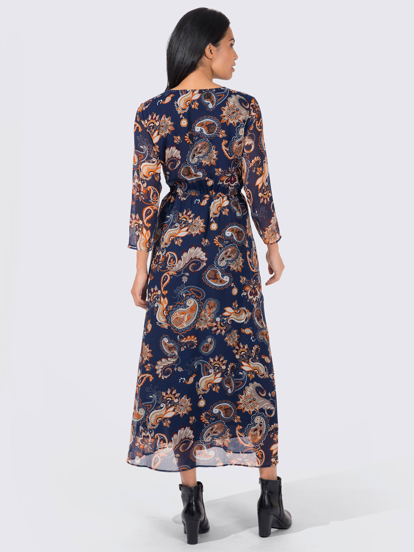 Robe longue qualité tissée