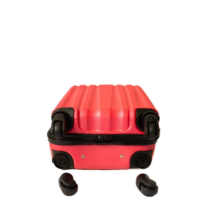 Lot de 4 valises rigides FG671 45, 55, 65 et 75 cm Pink