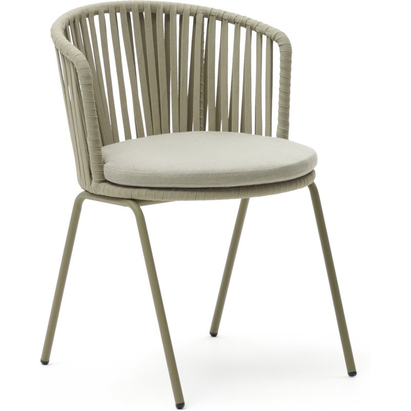 Chaise d'extérieur Saconca - corde et acier